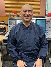 浄土真宗東本願寺派湯島山緑泉寺住職　青江覚峰（あおえかくほう）さん